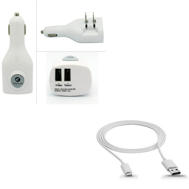 Hawaii Flamingo USB Charging Cable 3 in 1 Retractable Fast Charger Cord Connector for All Phones with Tablets